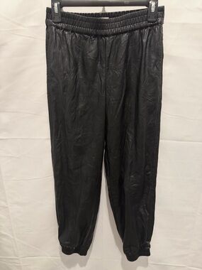 Aritzia Babaton Vegan faux Leather Jogger size S.